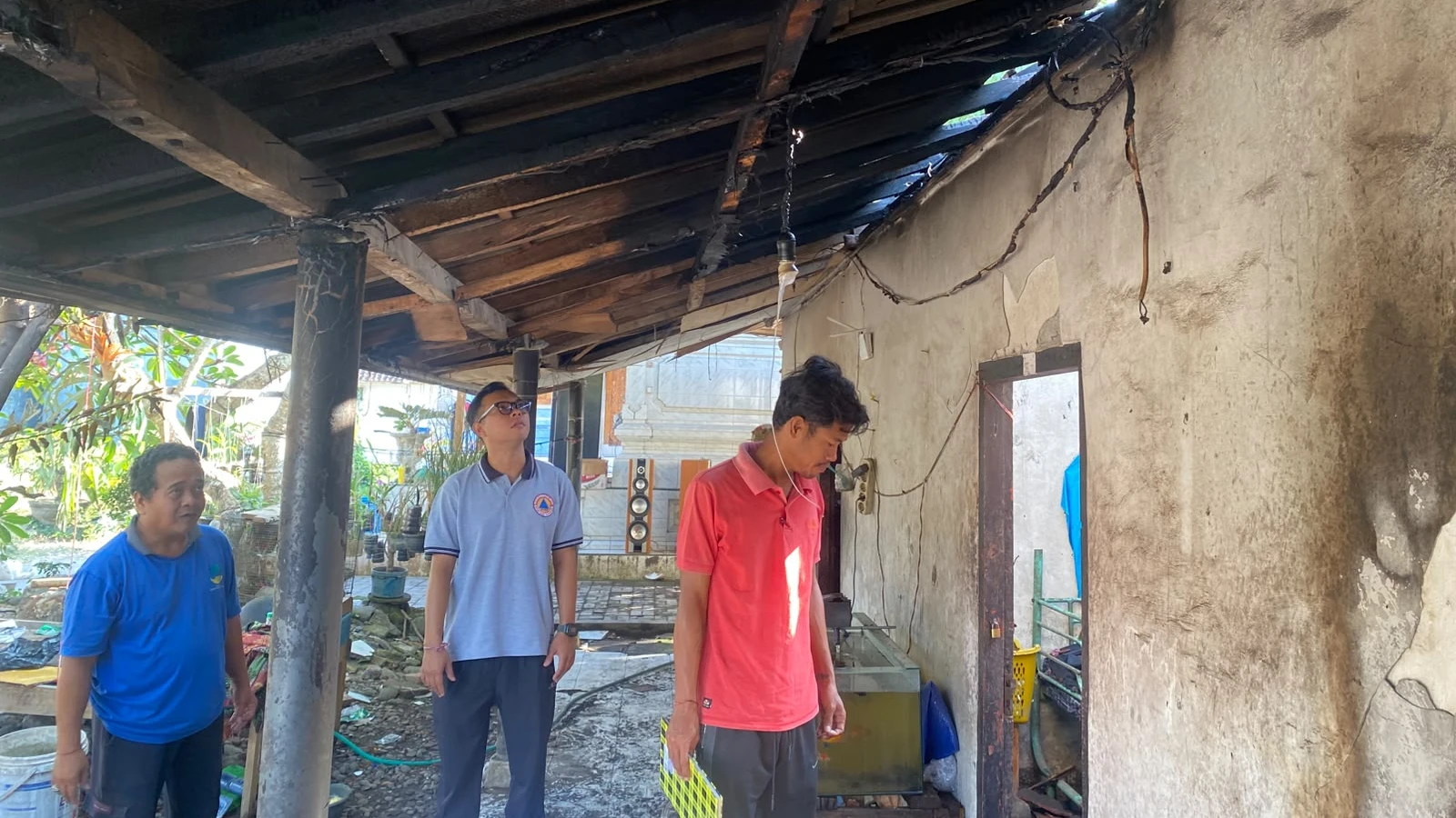 Kebakaran Rumah Terjadi di Banjar Pasar Yehembang